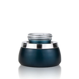 Kosmetische de Kruiken30ml 50ml Blauwe Dark van het douane UVgel Berijpte Glas voor Huidzorg Verpakking